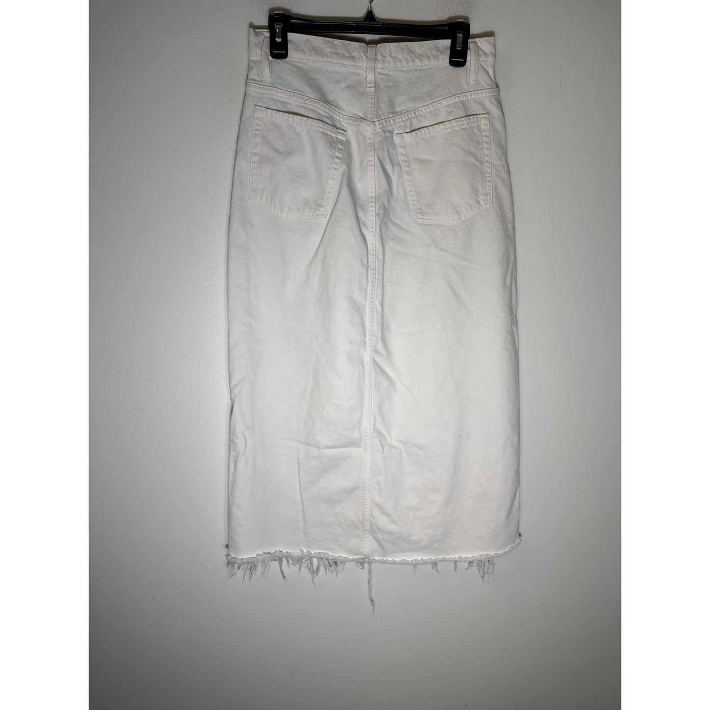 FRAME Denim Off White Full Length Skirt Sz 28