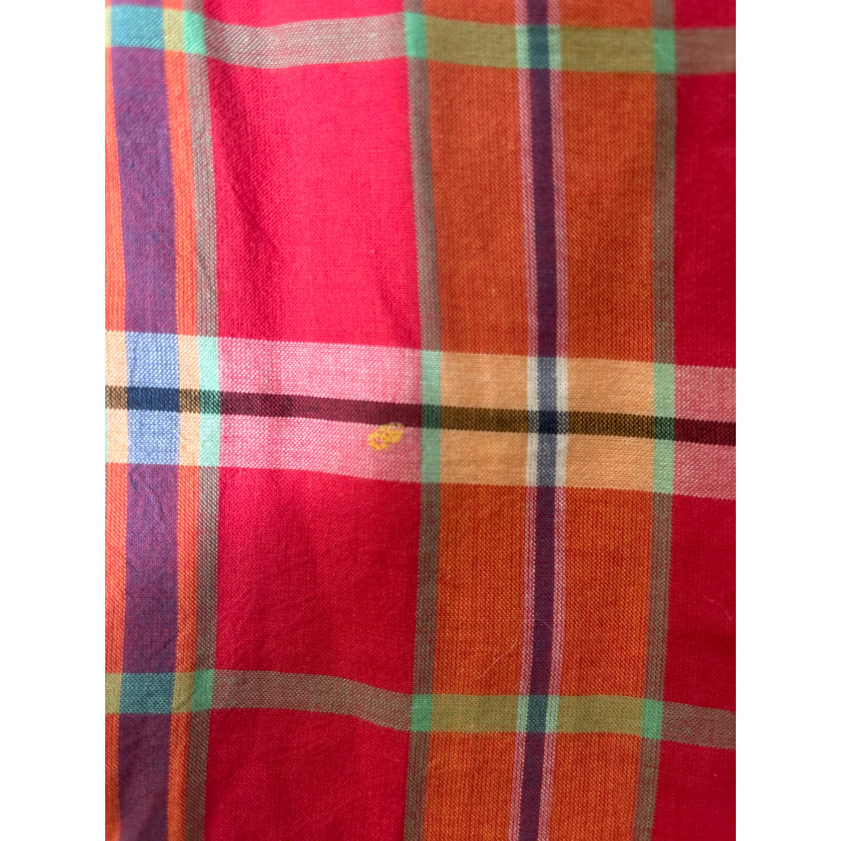 Men's Polo by Ralph Lauren Red Plaid Cotton Shorts Sz 33
