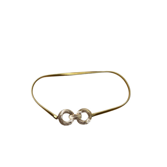 Stretchy Gold Metal Belt, One Size Fits All