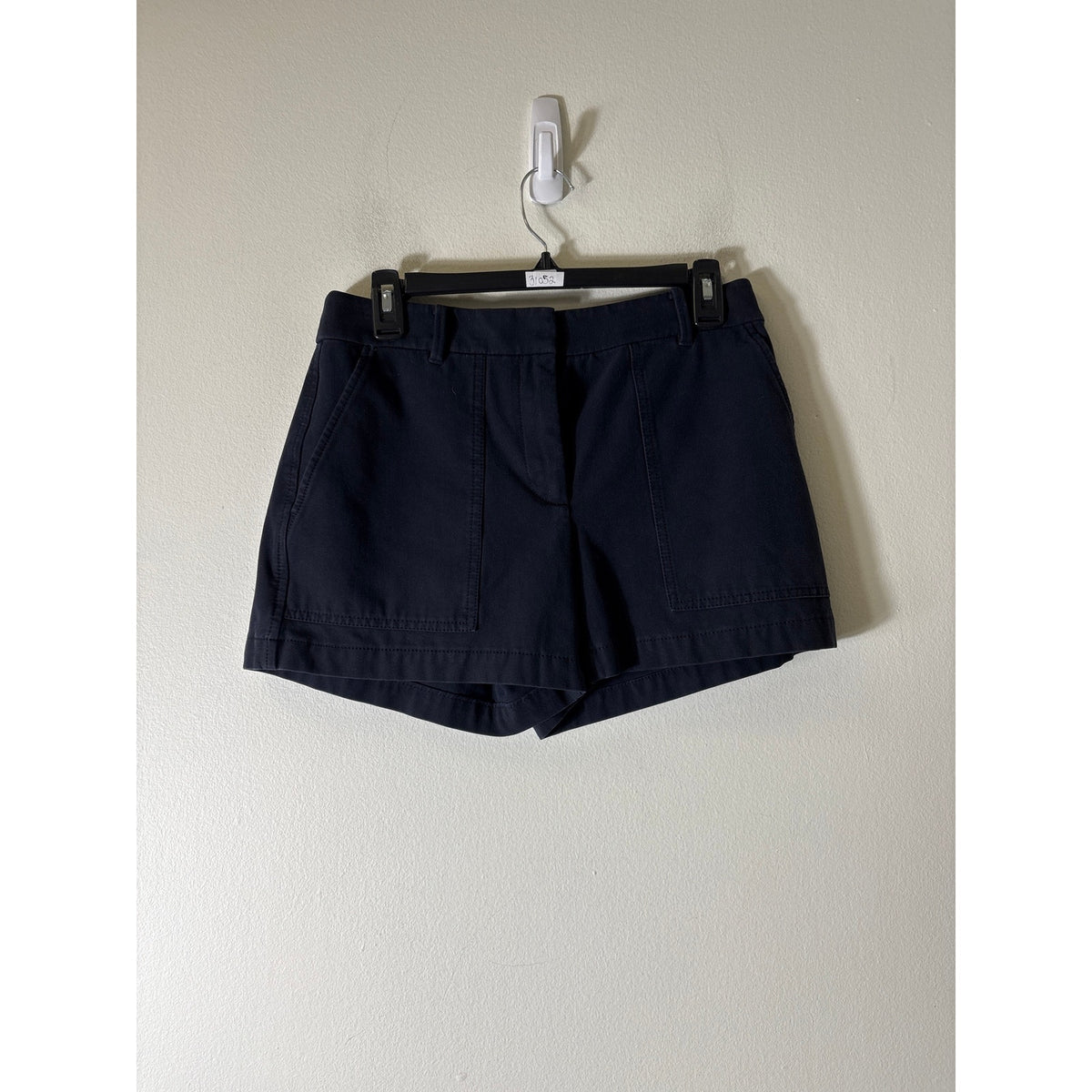 Ann Taylor Navy Cotton Short Shorts Sz 4