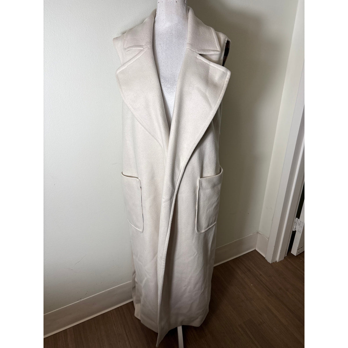 Toy G Cream Coat Vest Sz OS (One size)