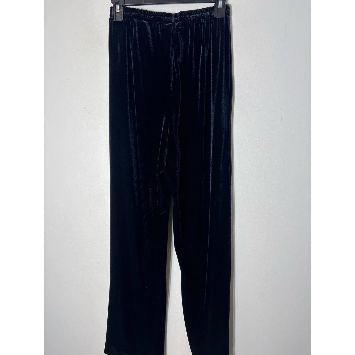 En Francais Black Velour Shell and Pants Set Sz S