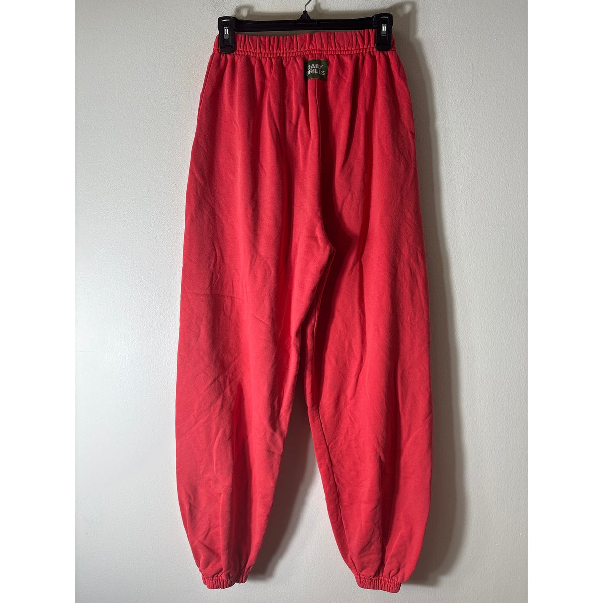 Daily Drills Salmon Pink Sweat Pants Sz Xs