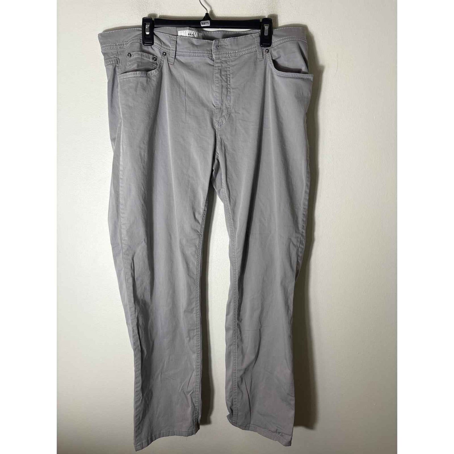 Men's Brax Feel Good Gray "Cooper" Style Pants Sz 40/34