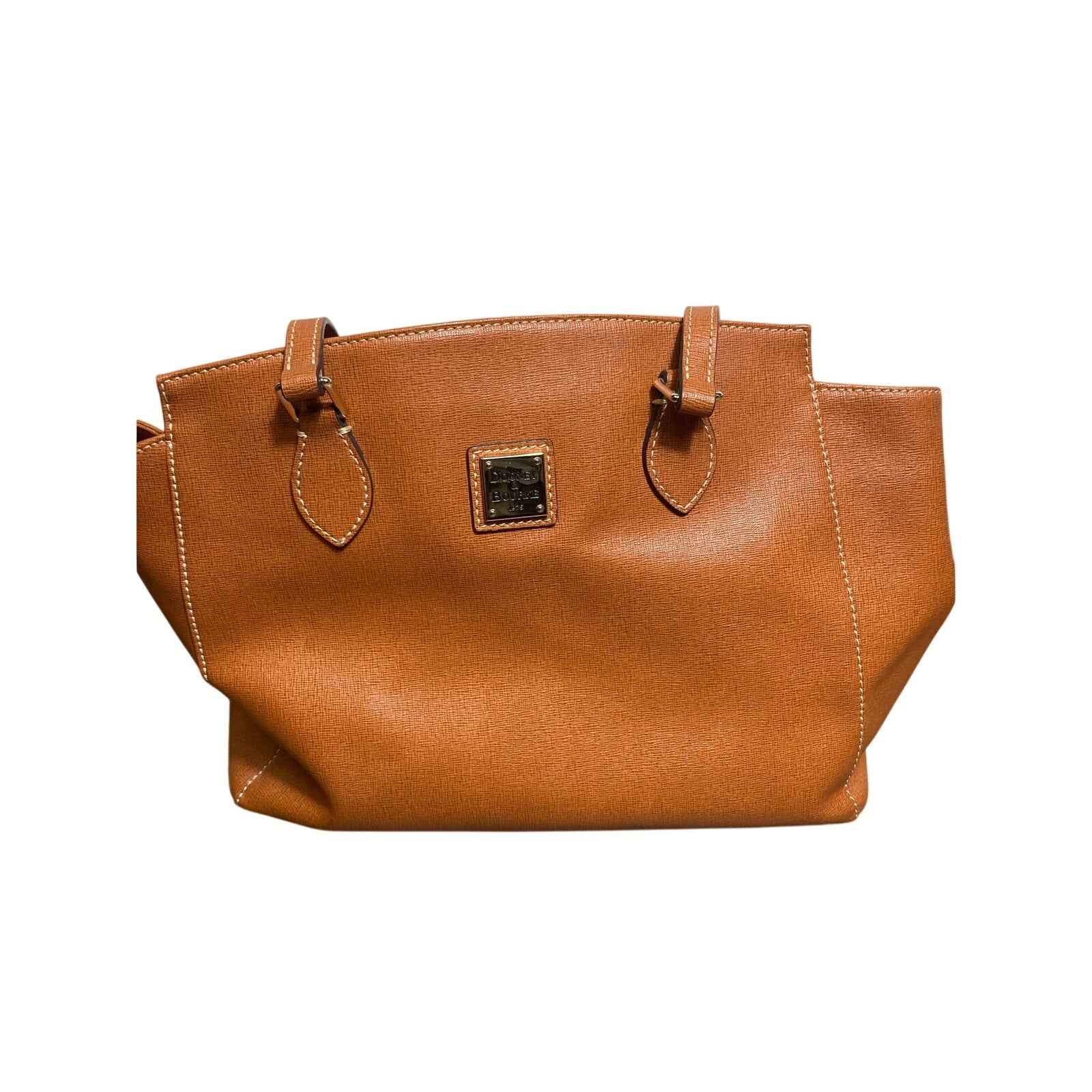 Dooney & Bourke Orangy Brown Large Shoulder Bag