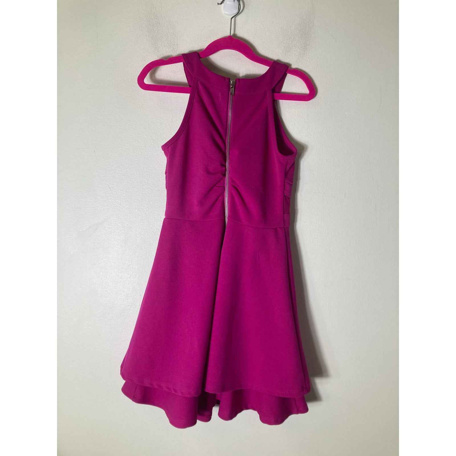 Girls Nickie Lew Hot Pink Dress Sz 8