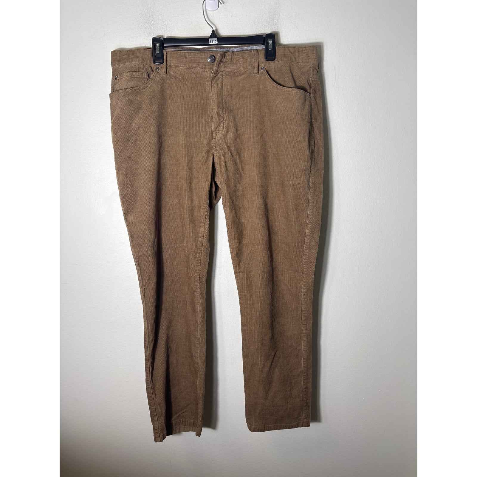 Men's Peter Millar Brown Cordoroy Pants Sz 40x32