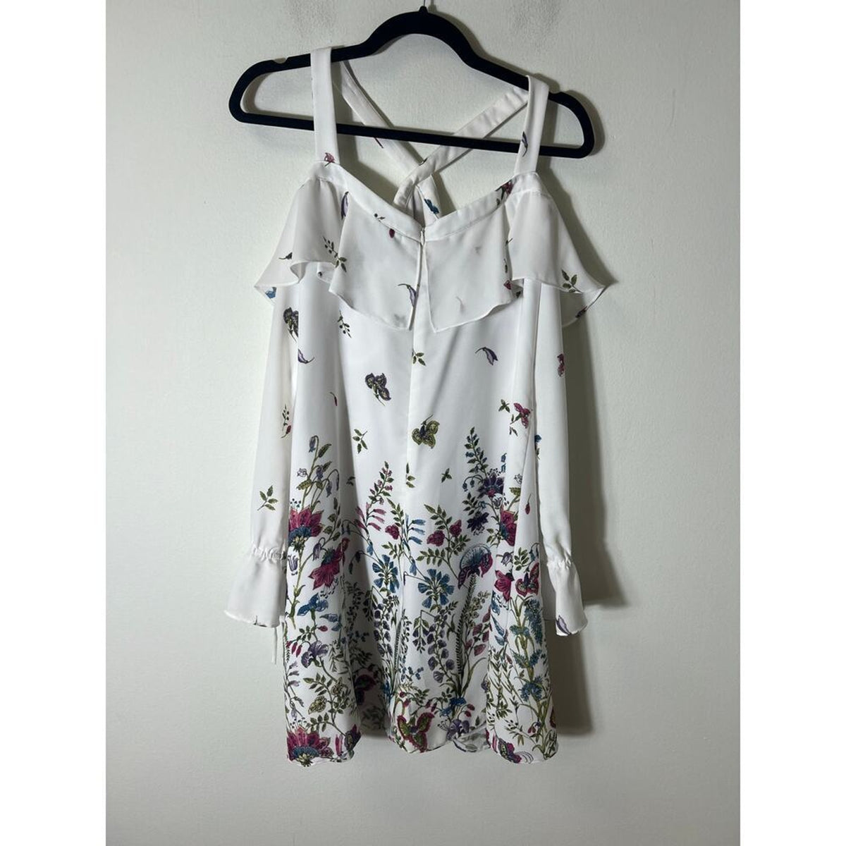 W by Worth Floral Long Sleeve Dress Size 4