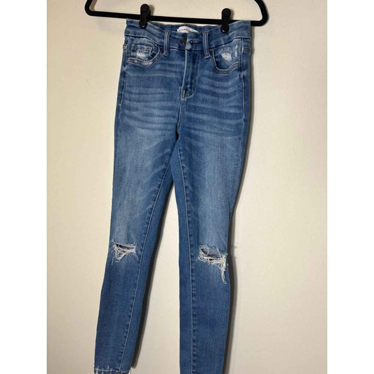 Flying Monkey Ripped Skinny Jeans Sz 24
