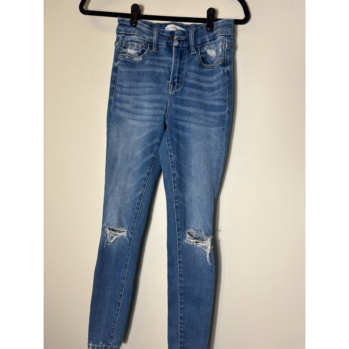 Flying Monkey Ripped Skinny Jeans Sz 24