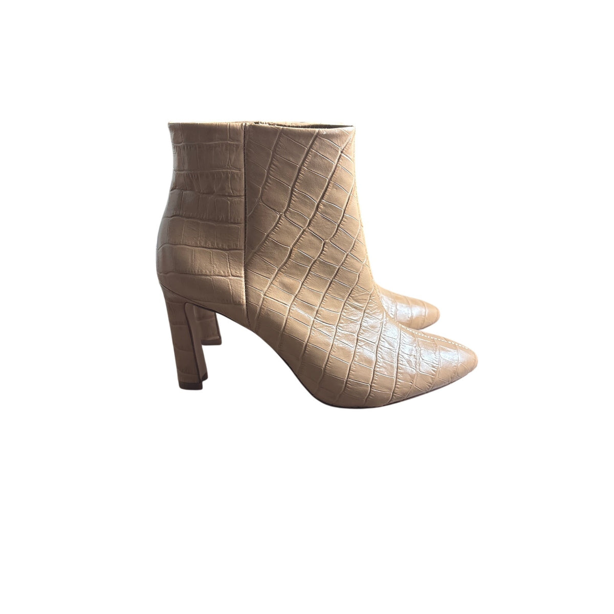 Antonio Melani Faux Croc Ankle Bootie Sz 6.5