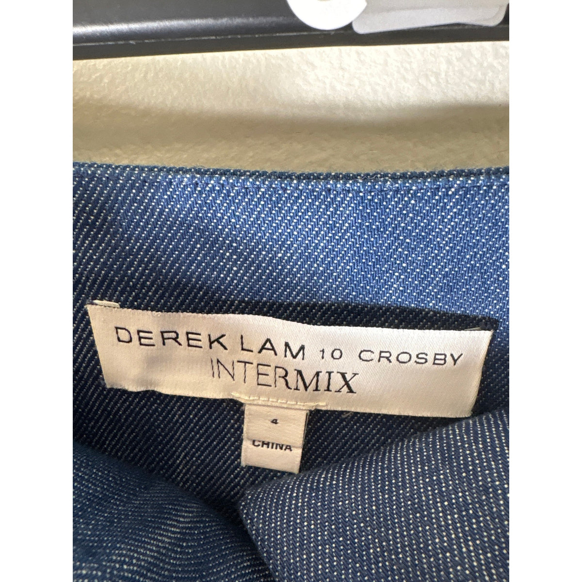 Derrick Lam 10 Crosbt Blue Denim Shorts Sz 4