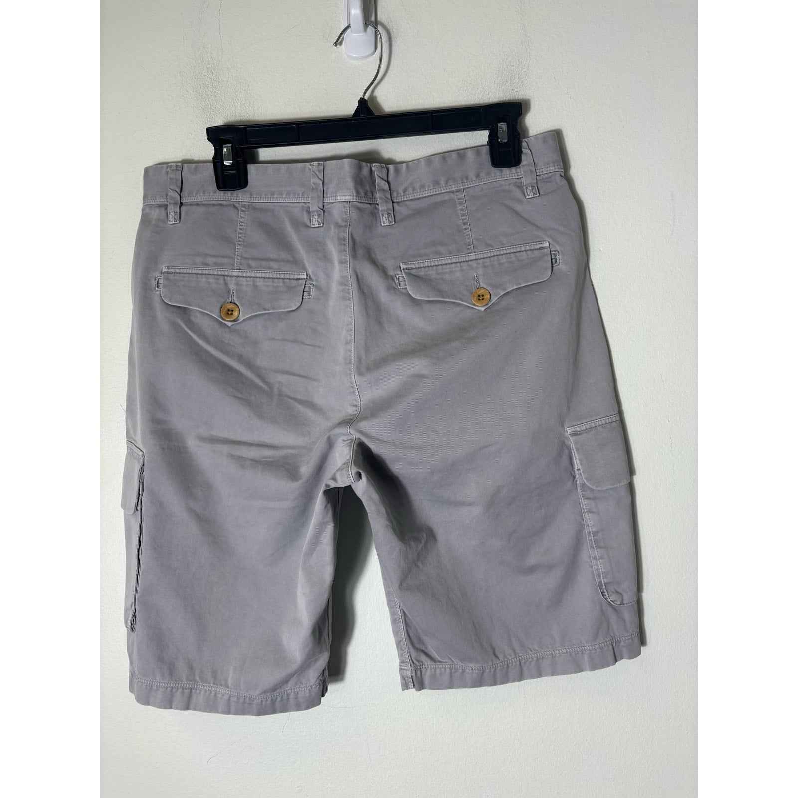 Men's Robert Graham Light Tan Cargo Shorts Sz 32