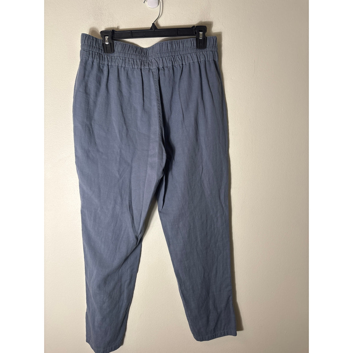 Tribal Blue Gray Pull On Cotton Blend Pants Sz M