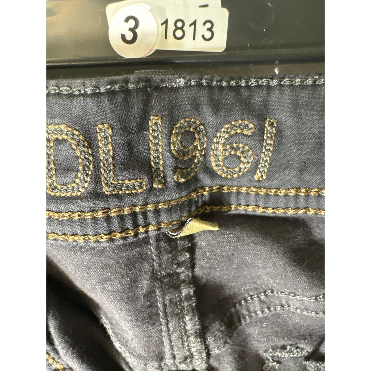 DL 1961 Black Florence Instasclupt Jeans Sz 29