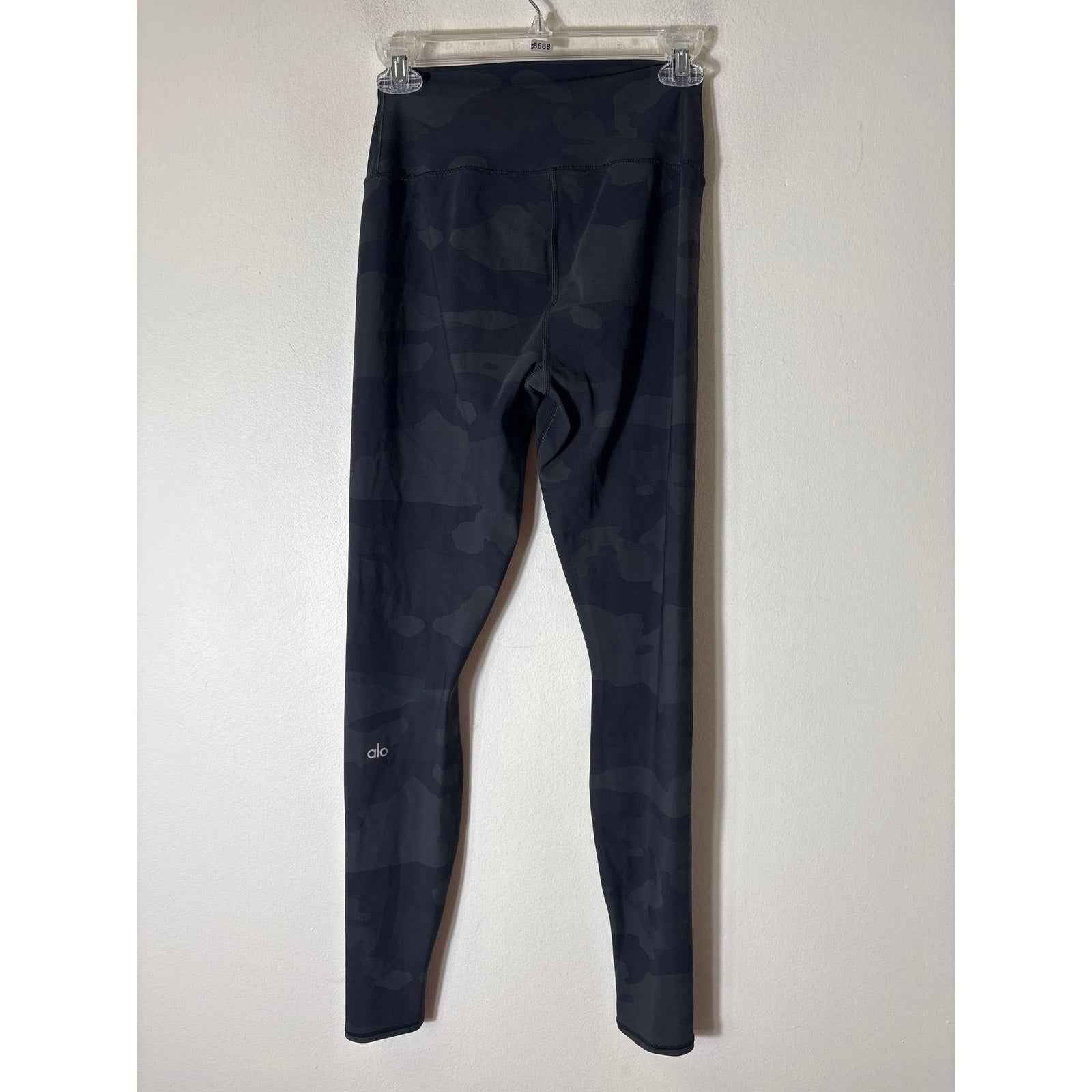 Alo Yoga Dark Gray Camo Athletic Leggings Sz S
