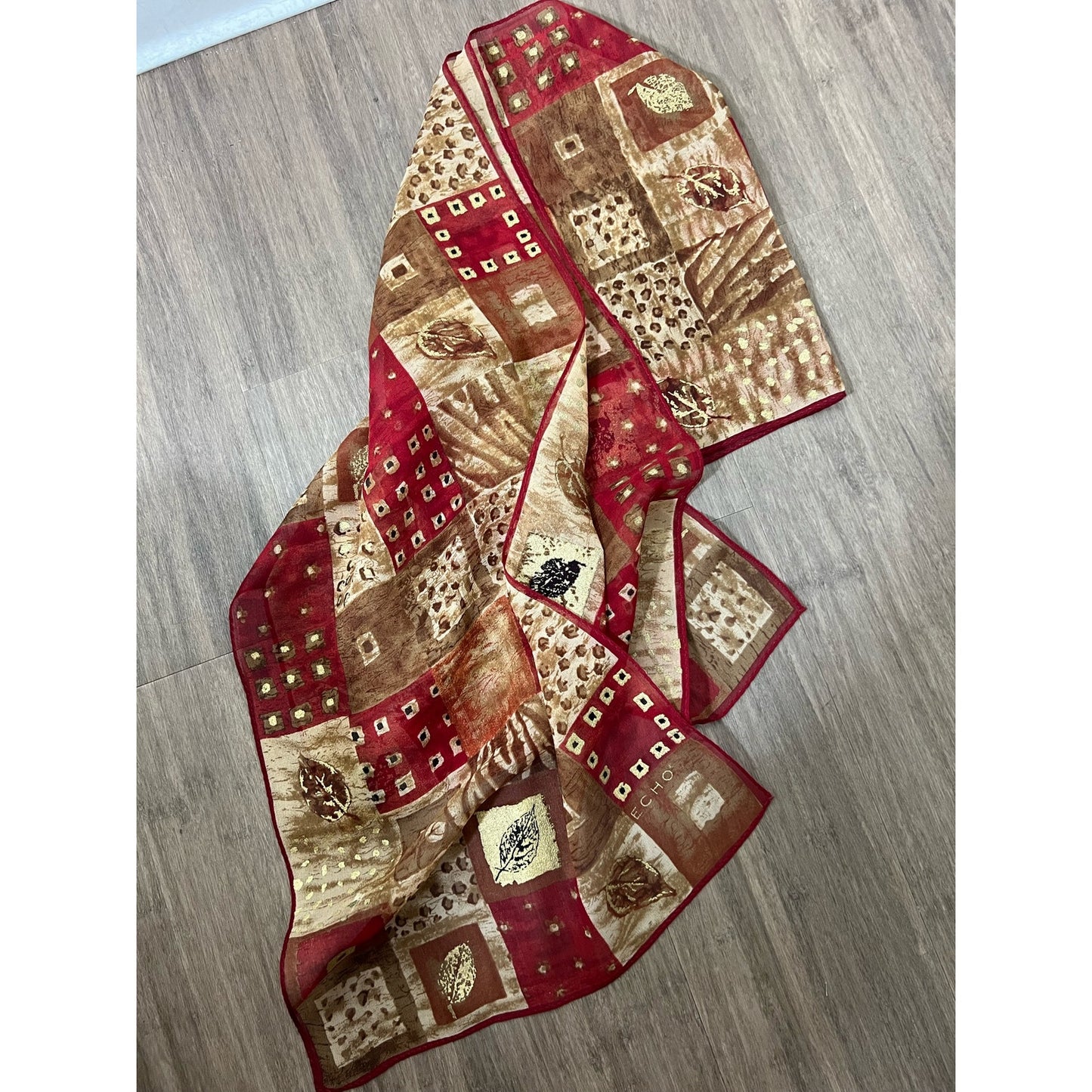 Fall Pattern Scarf Small (Rectangle)