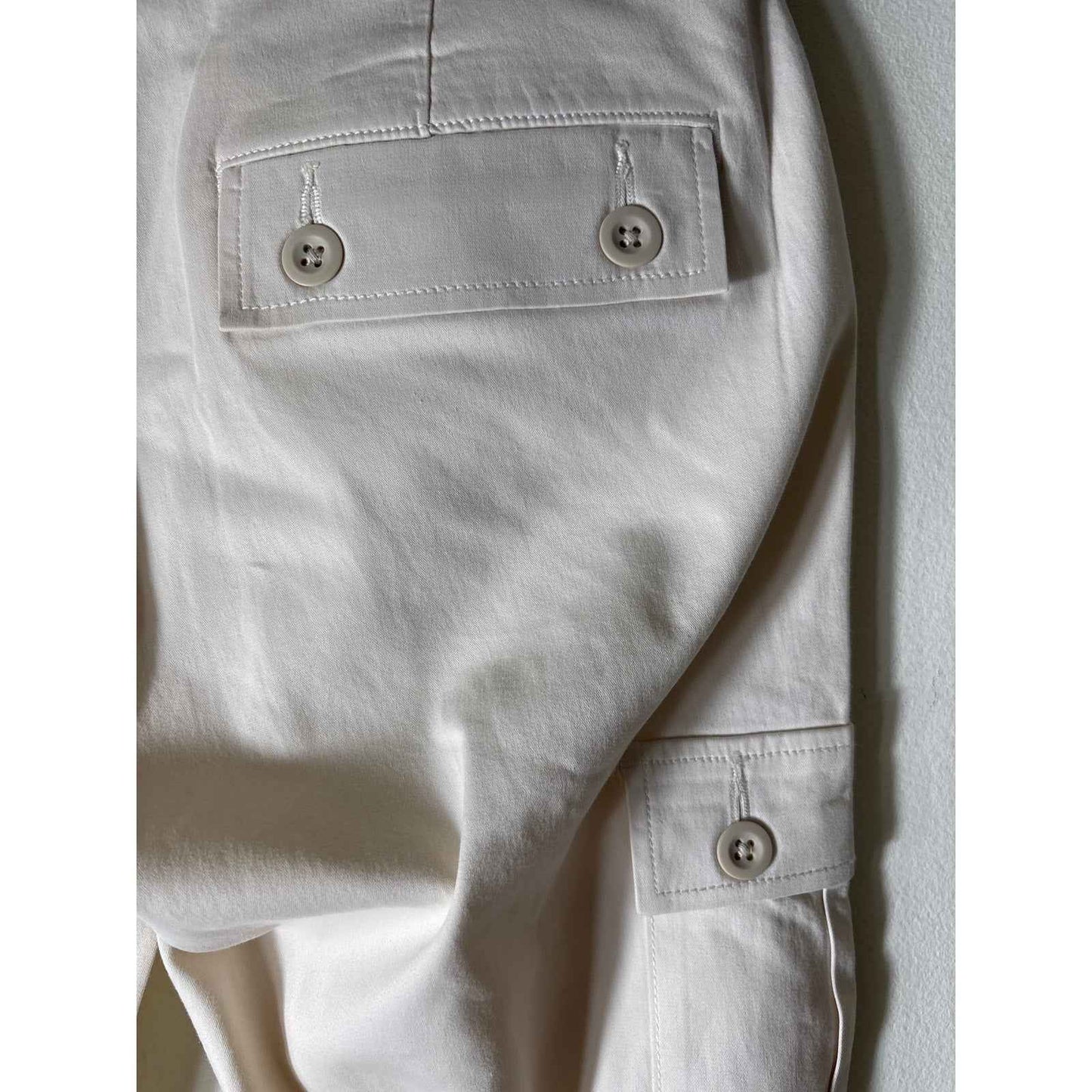 John Elliot Off White Flare Leg Pants Sz 27