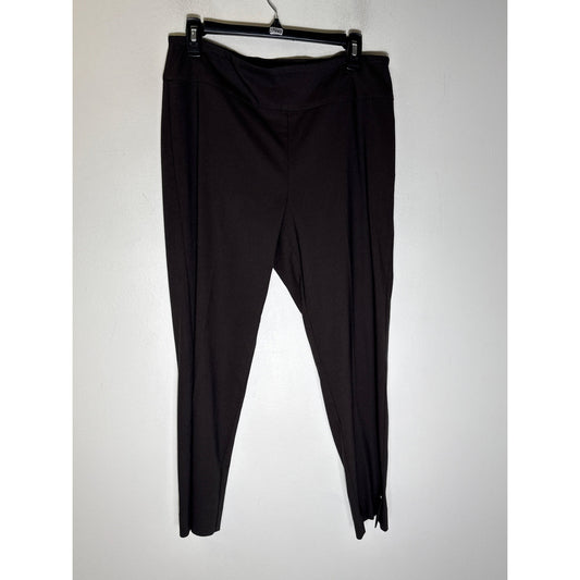 Elliott Lauren Brown Pull On Slacks sz 12