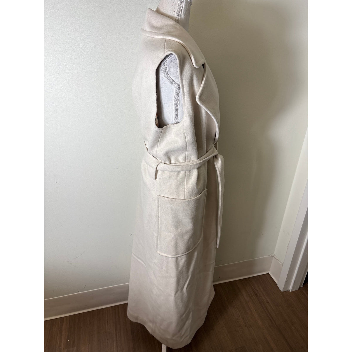 Toy G Cream Coat Vest Sz OS (One size)