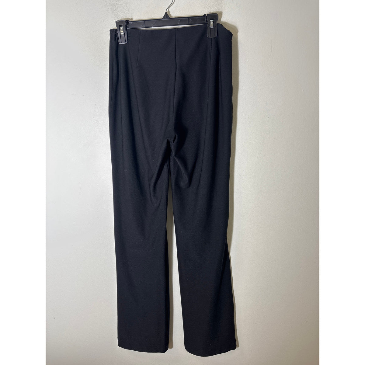 Lysse Black Pull On Straight Leg Ankle Pants Sz M