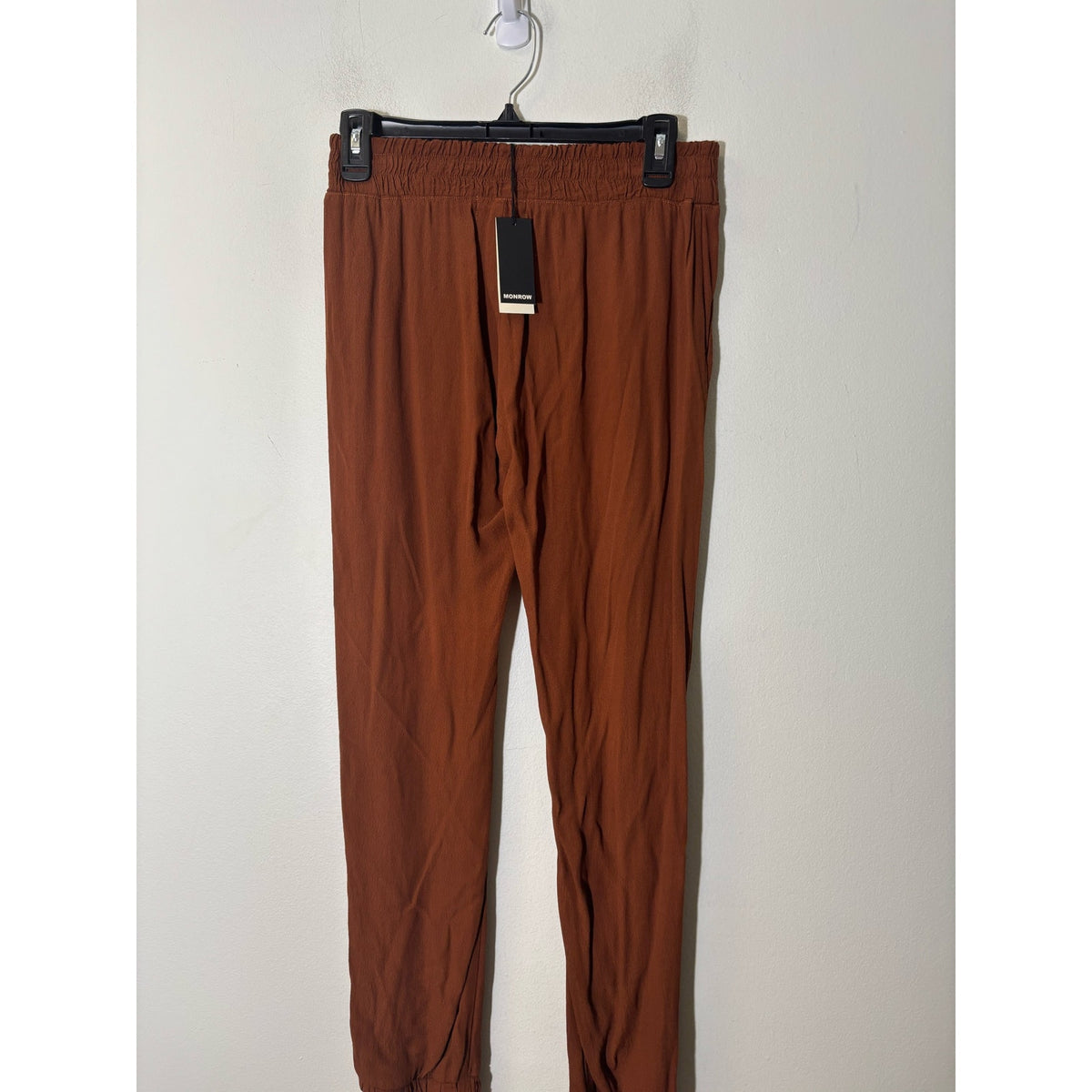 NWT Monrow Crepe Skinny Loose Joggers Sz XS