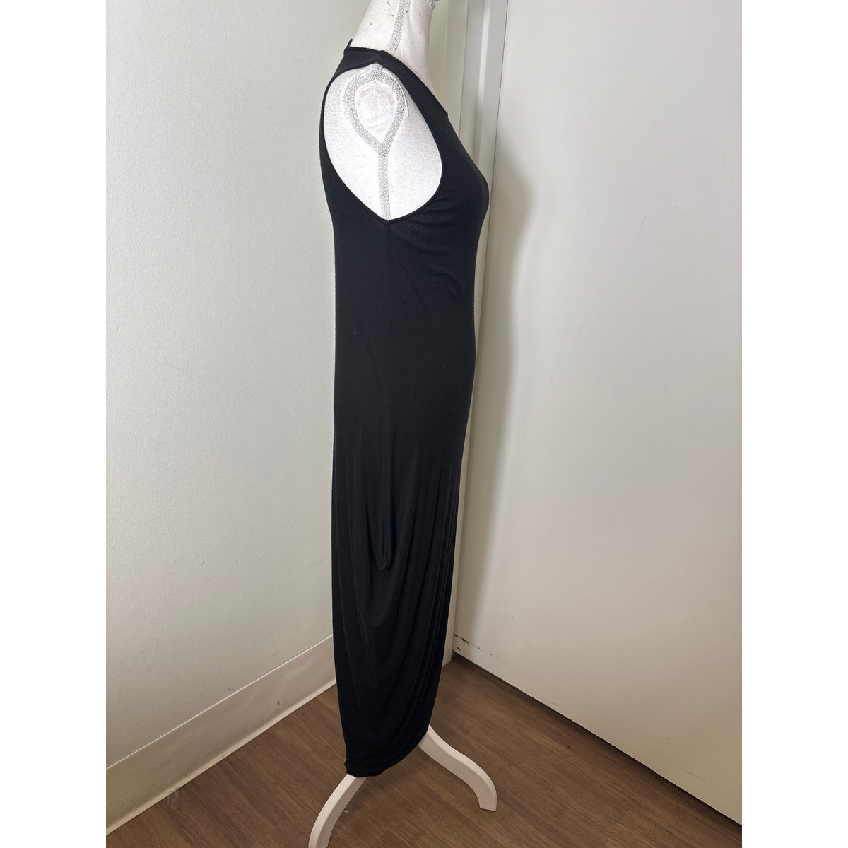 Hatch Maternity Black Tank Dress with Hi/Low Hem Sz 1 (S)