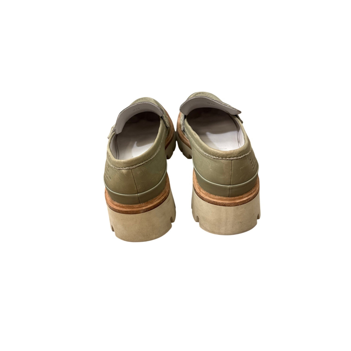 Oncept Gray/Tan Loafers Sz 9.5