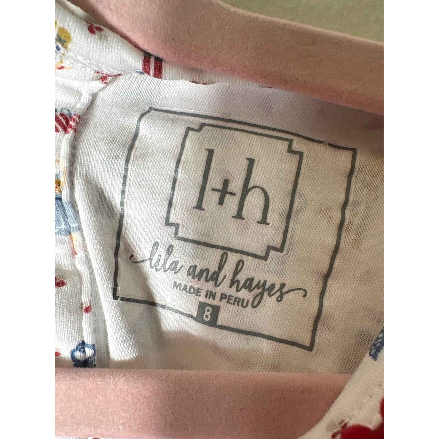 Girls Lila & Hayes Nutcracker Christmas Nightgown Sz 8