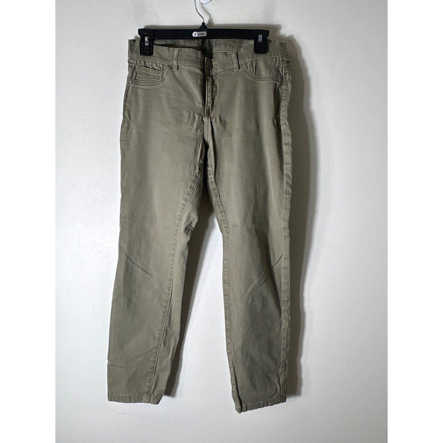 Soho Olive Green Ankle Legging Pants Sz 8