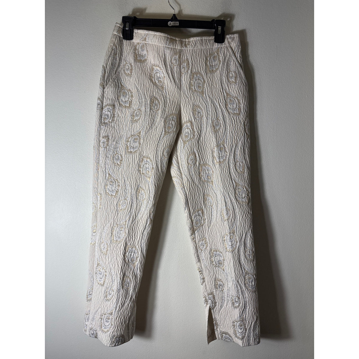 NWT Trina Turk Pop Metallic Pants Sz 4