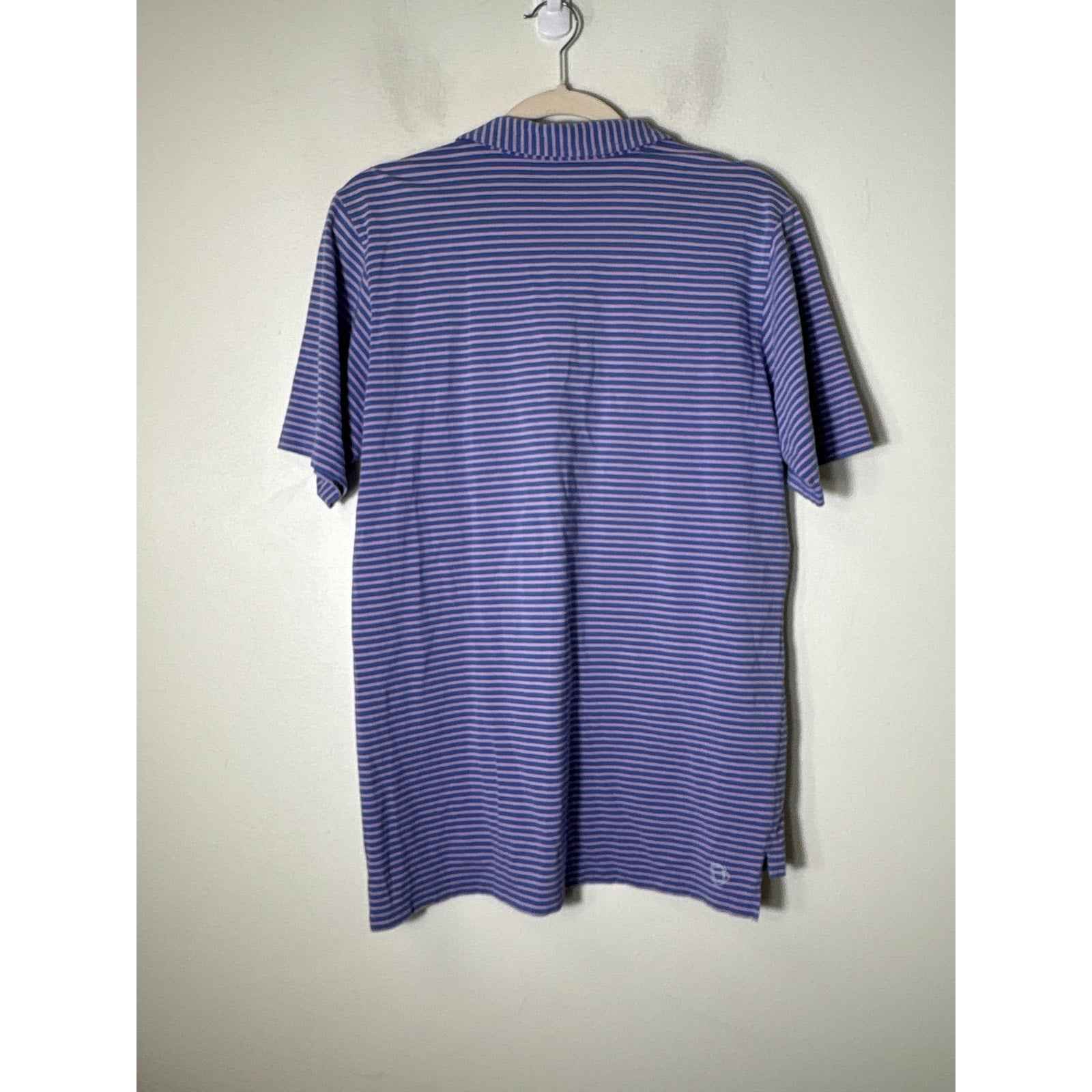 B. Draddy Purple and Lavendar Polo Shirt Sz M