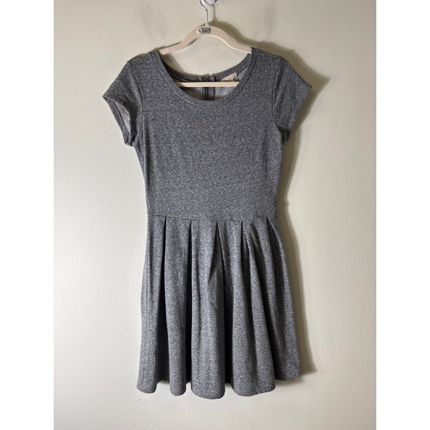 Gap Gray Cap Sleeve Tee Dress Sz XS