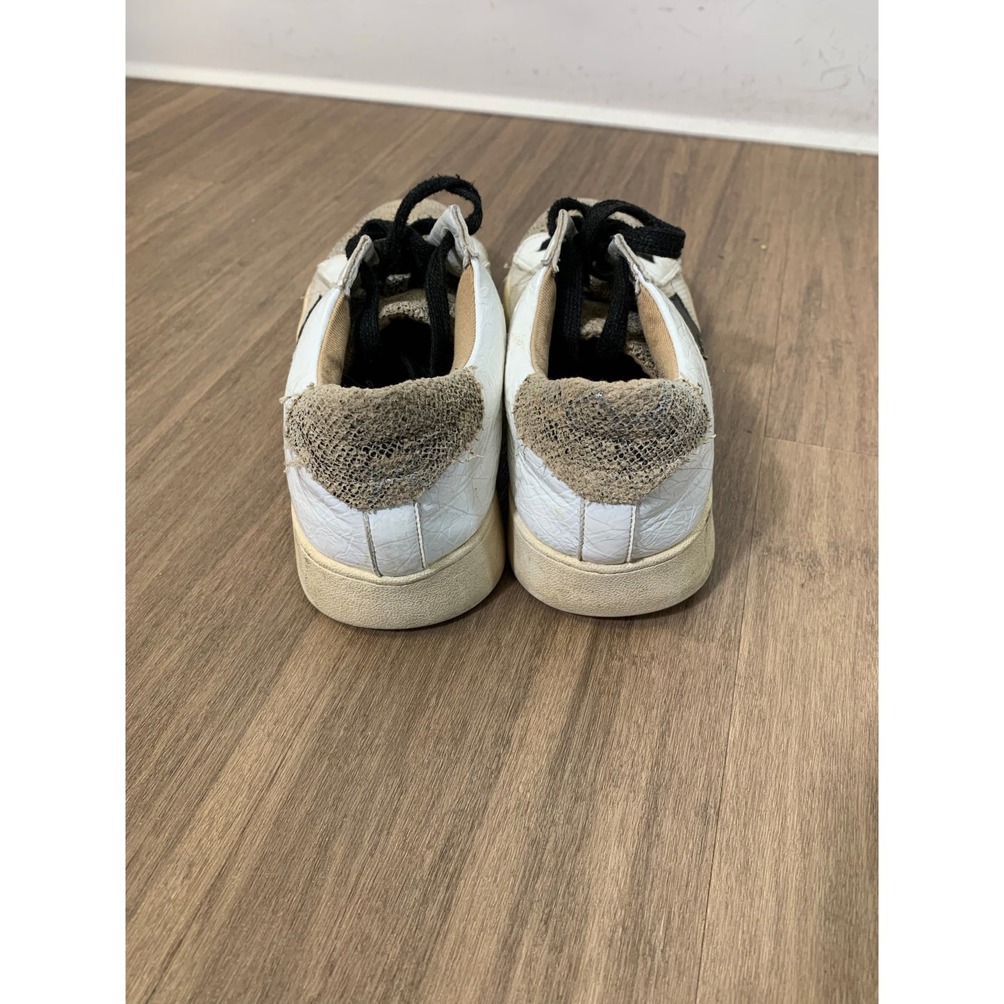 White Raven White Black GG Dupes Sz 7.5