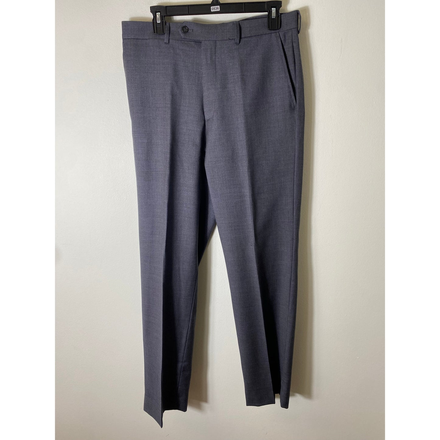 Jos A Bank Grey Suit Size 31 Pant with matching wool jacket
