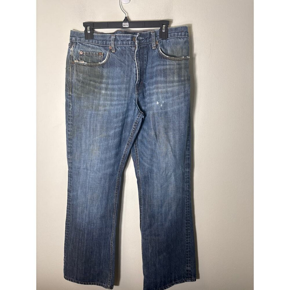 Mens Banana Republic Vintage Wash Denim Sz 34x30
