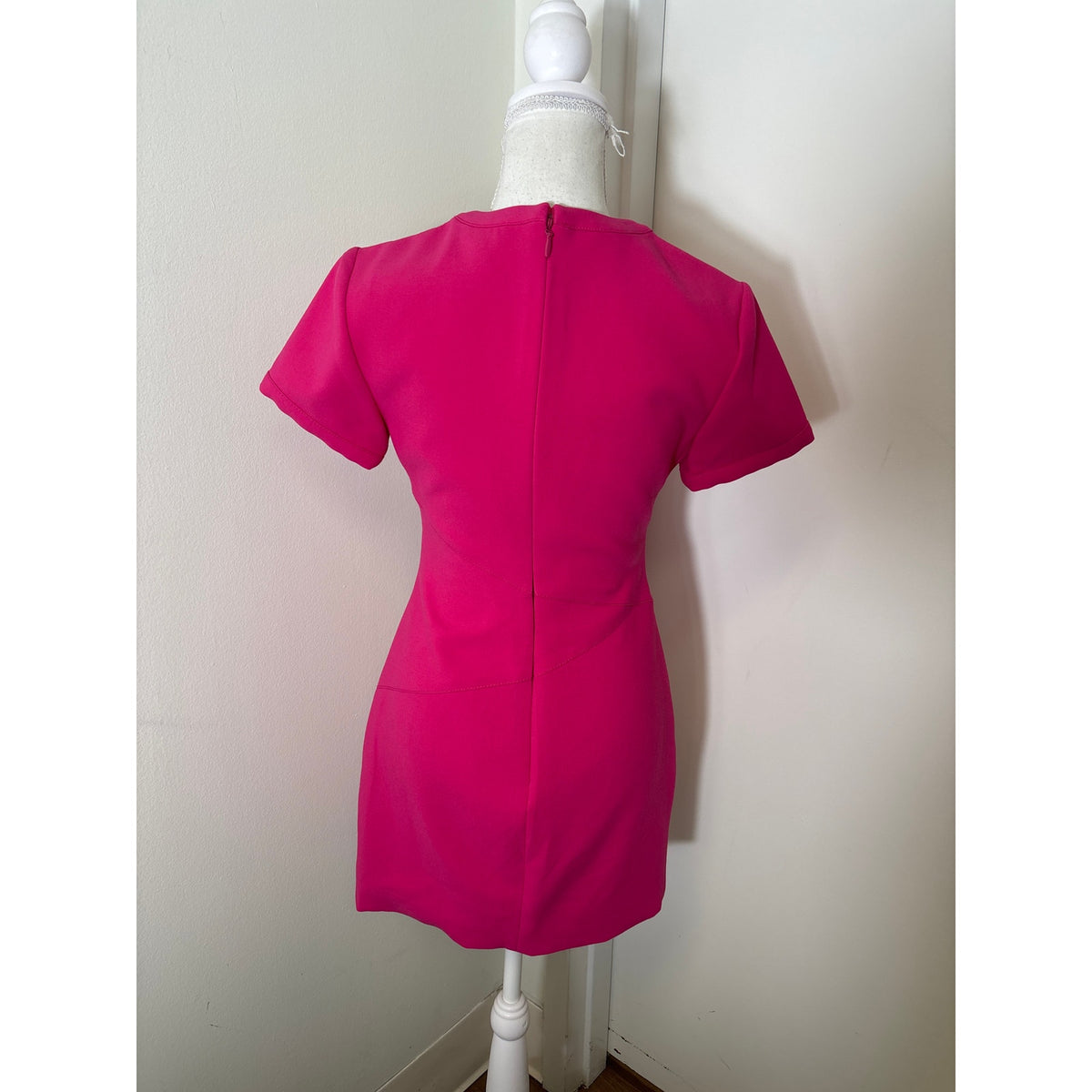 Likely Hot Pink Bodycon Mini Dress Sz 4