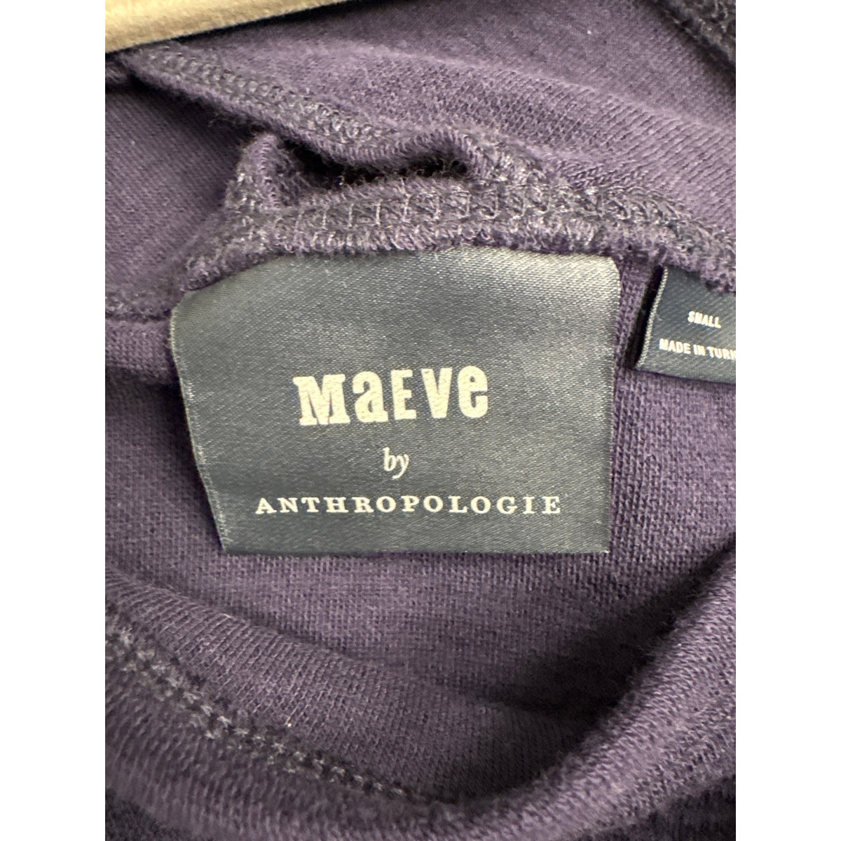 Maeve Navy Criss Cross Back Top Sz S