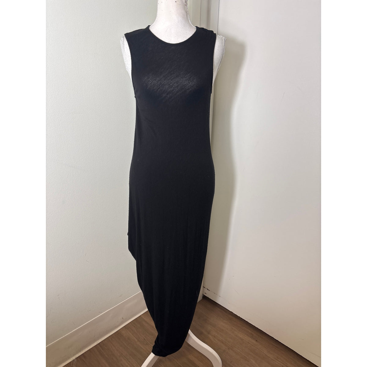 Hatch Maternity Black Tank Dress with Hi/Low Hem Sz 1 (S)