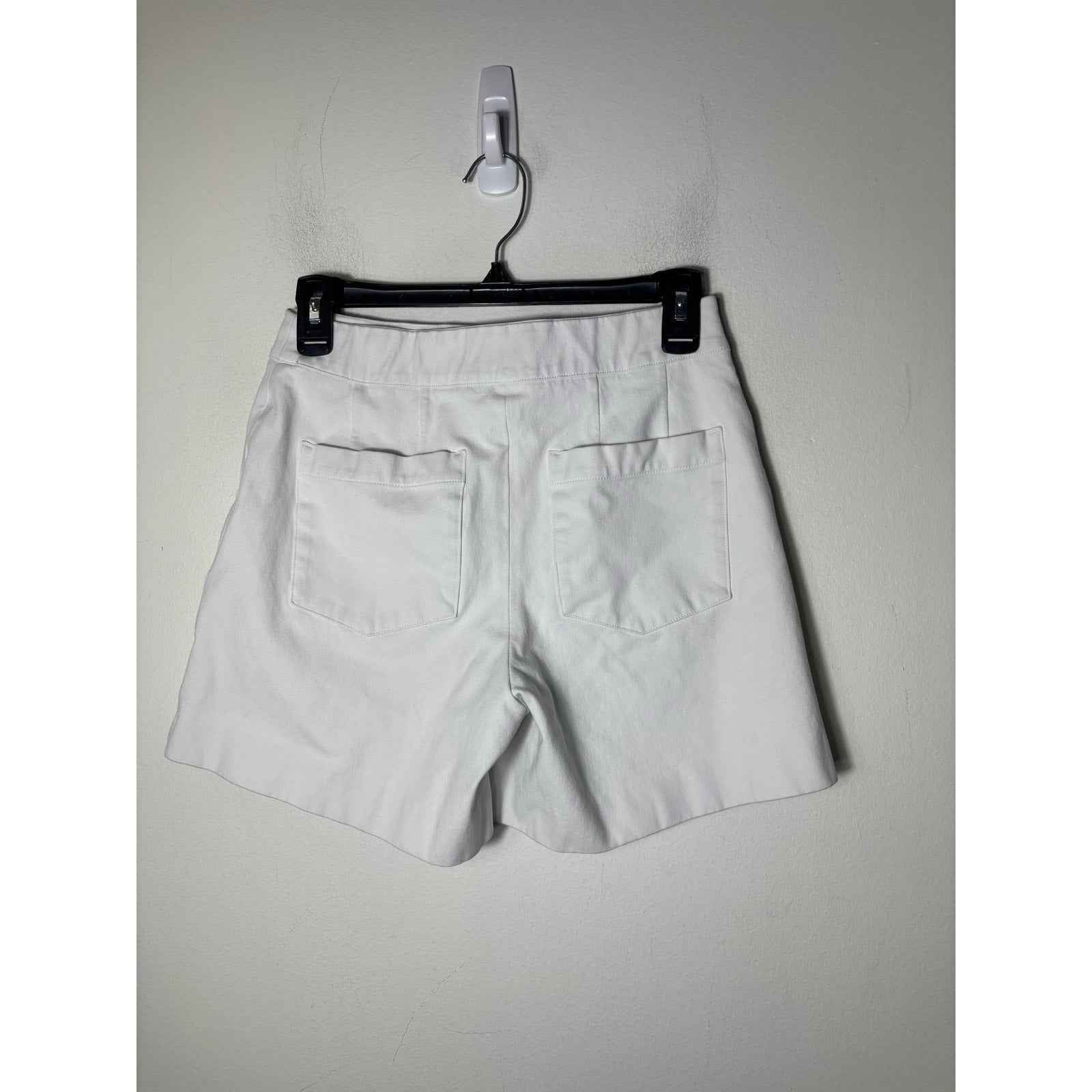 Spanx White Pull On Shorts 5" Inseam Sz S