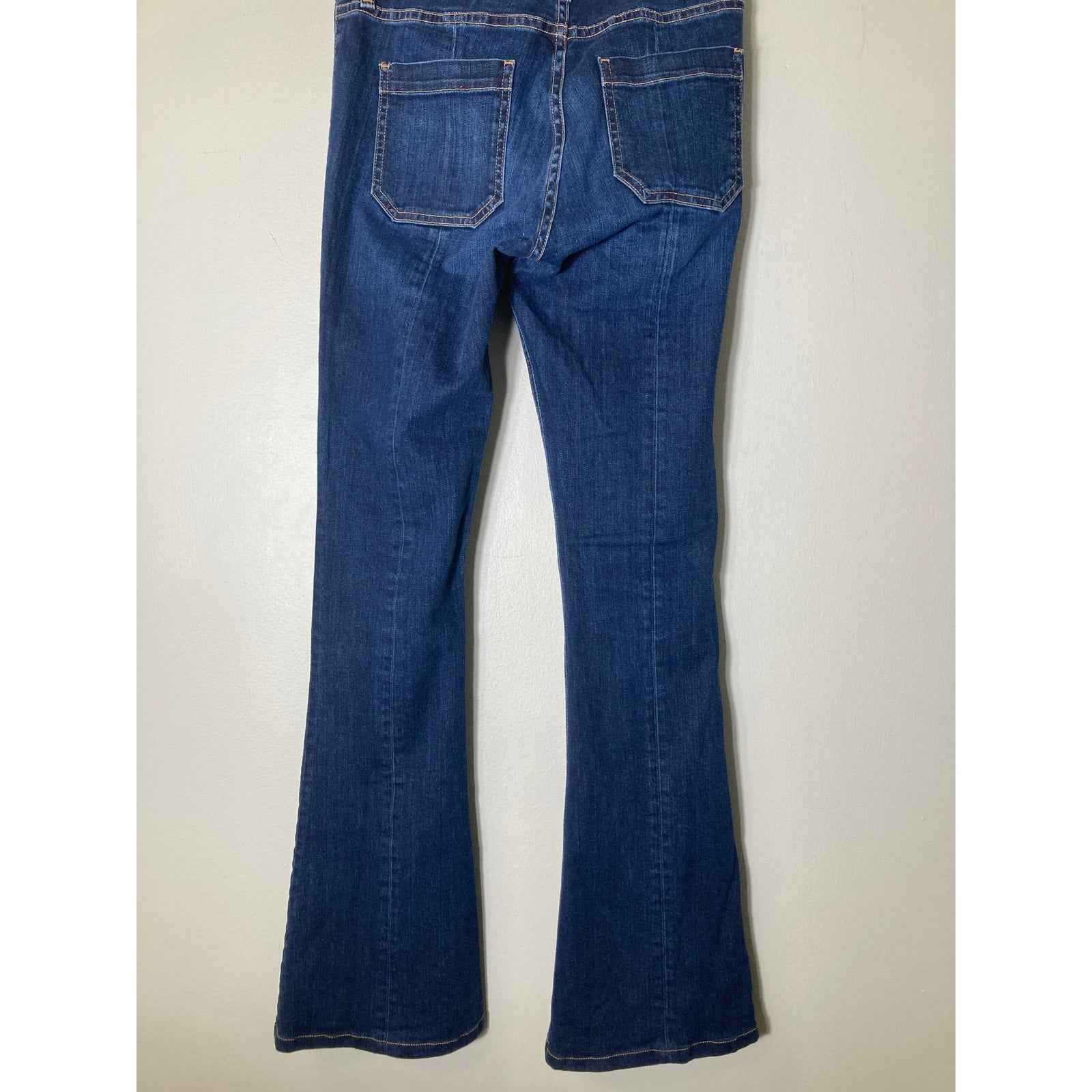 Veronica Beard Front Pocket Flare Dark Vintage Jeans Sz 26