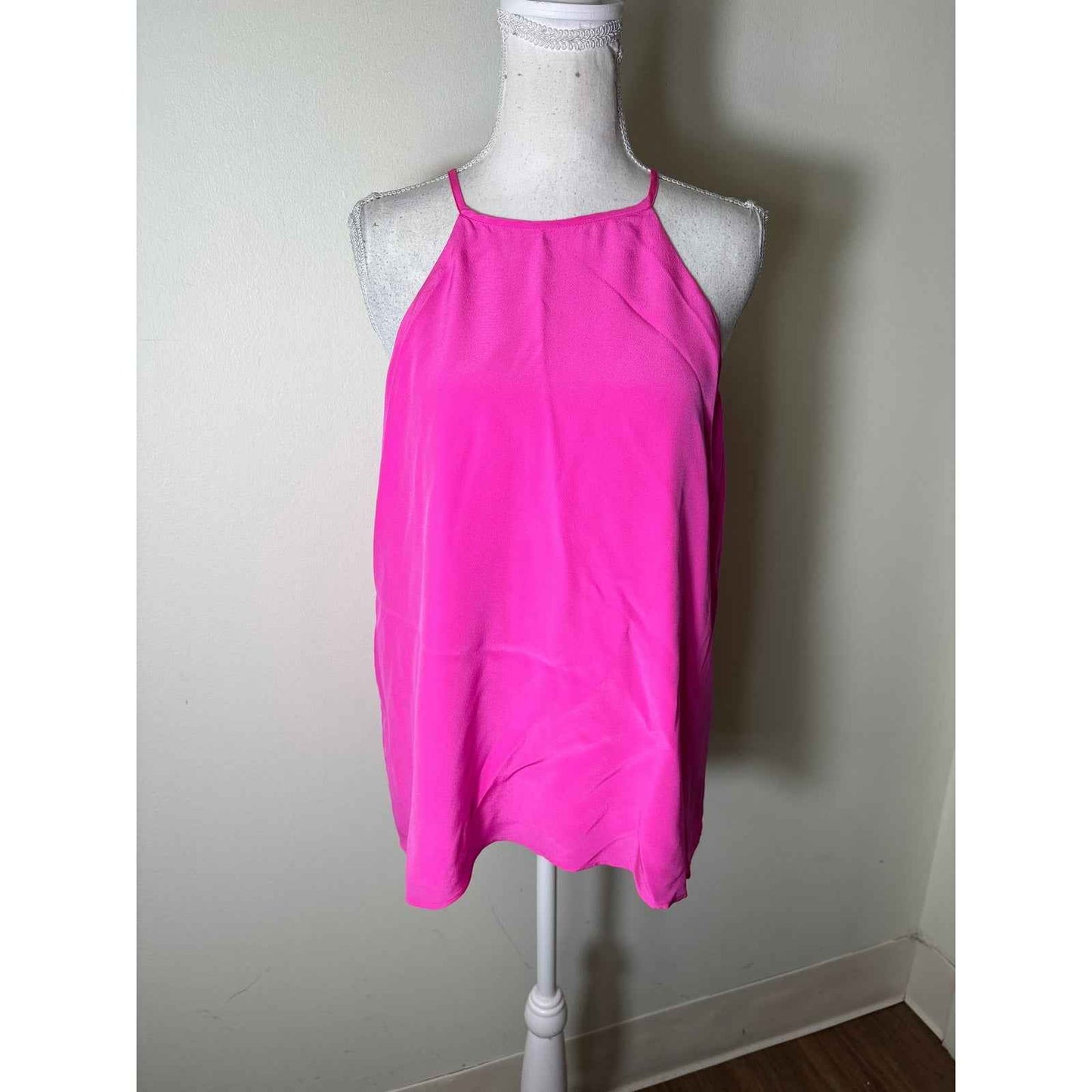 Lavender Brown Hot Pink Strappy Camisole Sz M