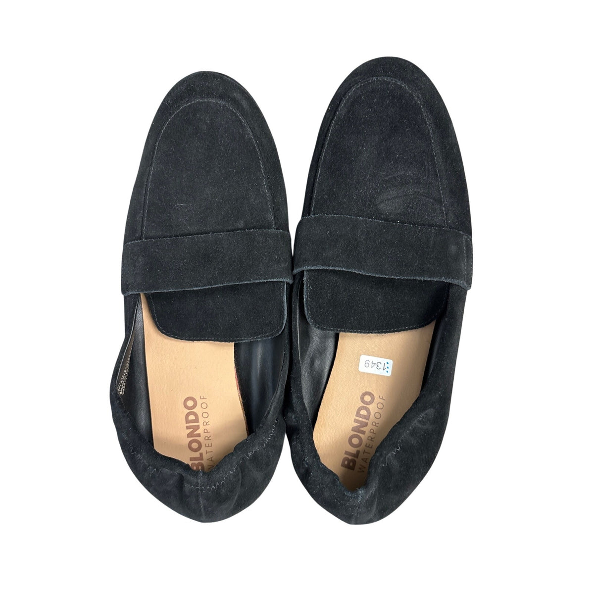 Blondo Black Suede Slip On Loafers Sz 10
