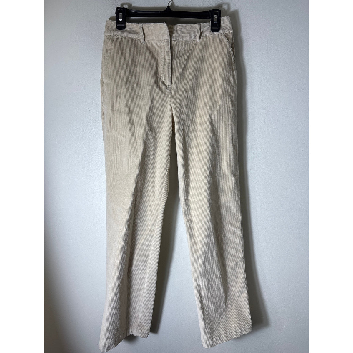 Talbots khaki coyduroy pants Sz 6