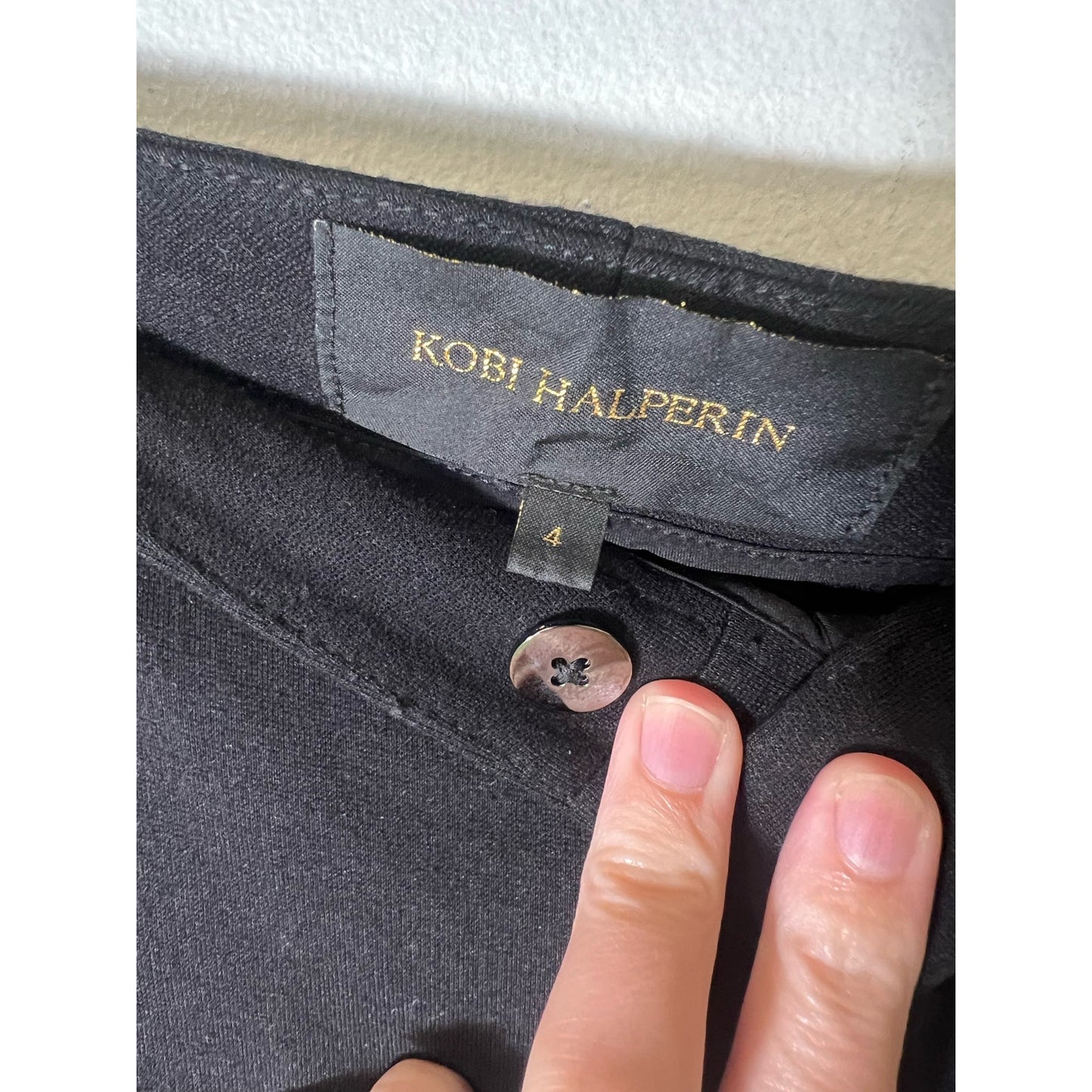 Kobi Halperin Black Dress Pants Sz S