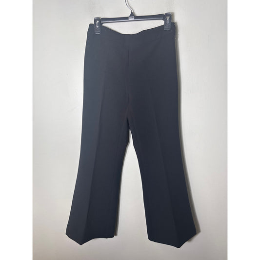 Ann Taylor Black Side Zip Ankle Pants Sz 0P