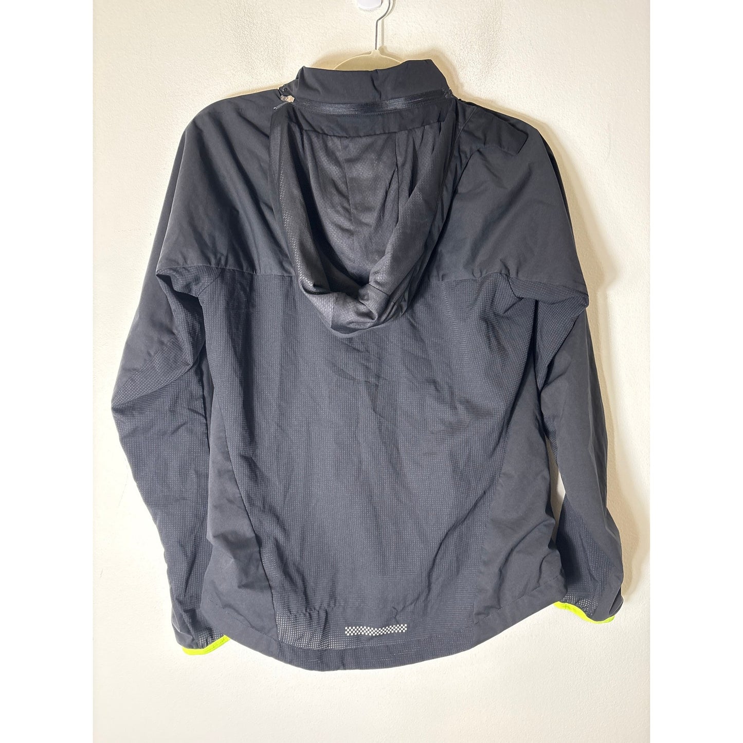 Nike Black Hooded Lightweight Jacket Sz M