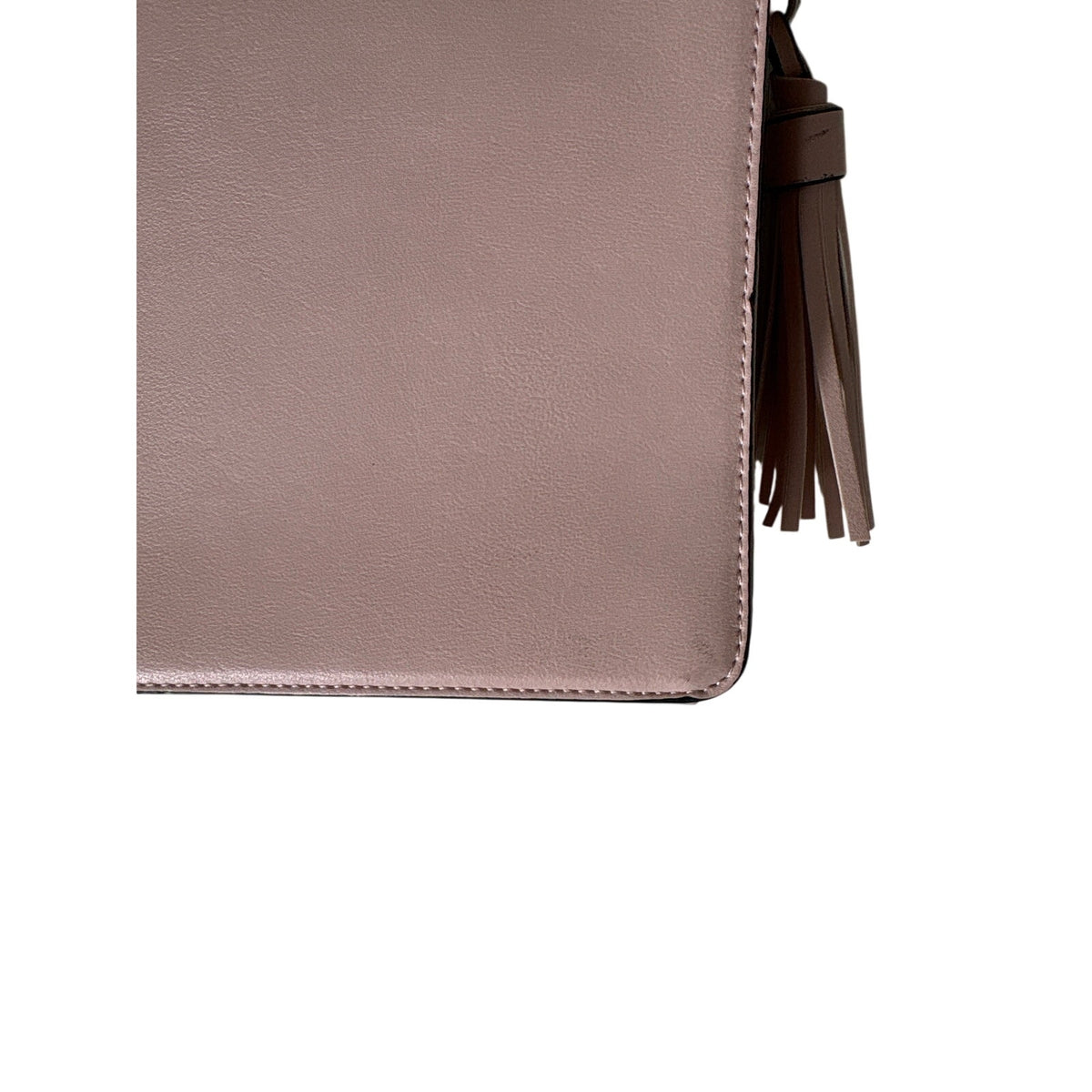Phase 3 Pink Tassle Pocketbook Purse Sz 10.5x9"