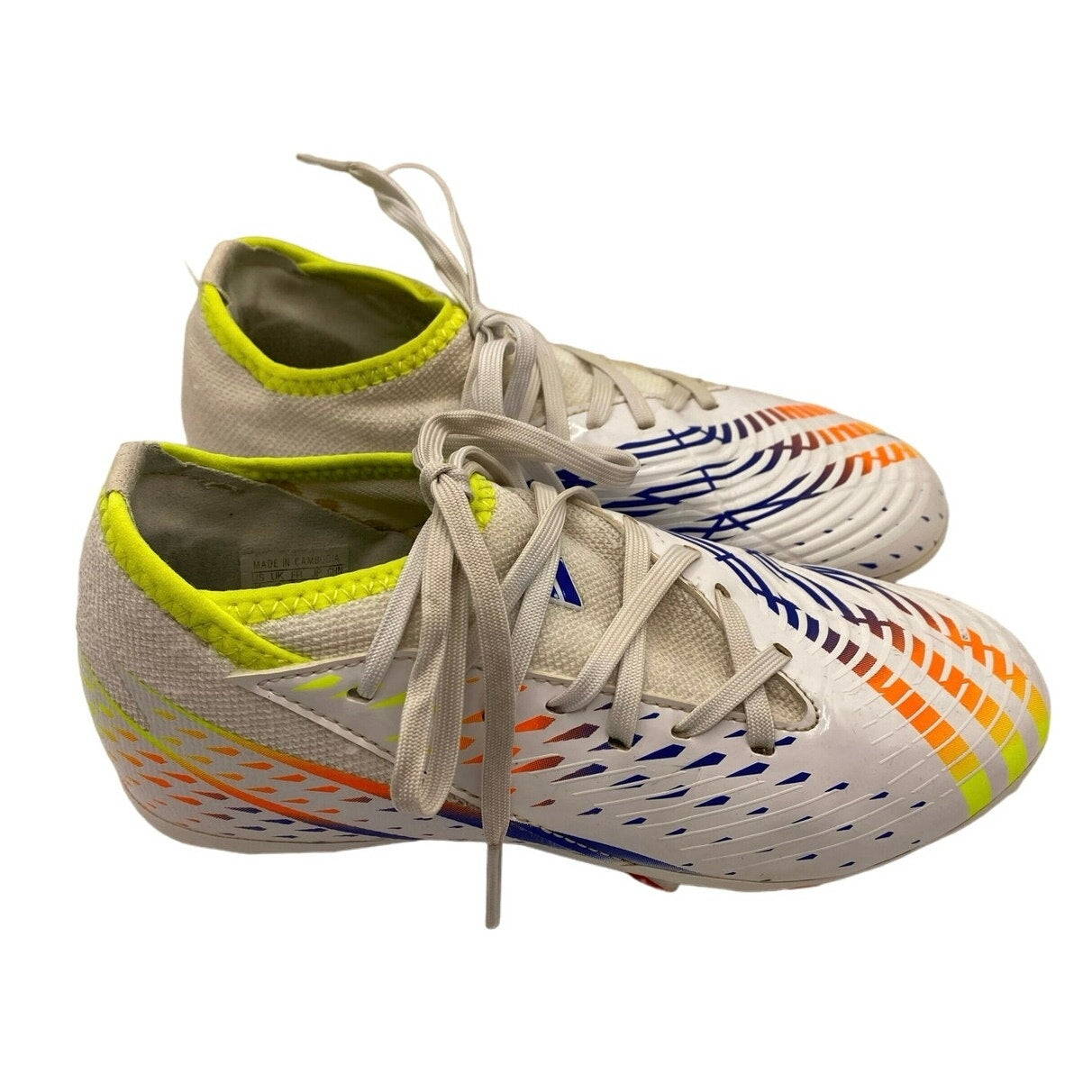Youth ADIDAS Predator Edge.3 FG J Soccer Cleats size 2.5