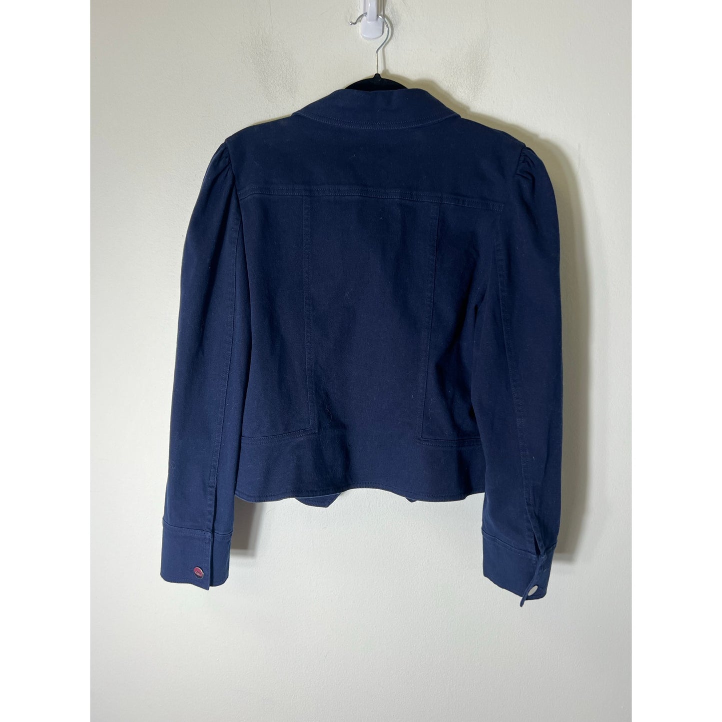 NWT DKNY Navy Denim Jacket Sz L